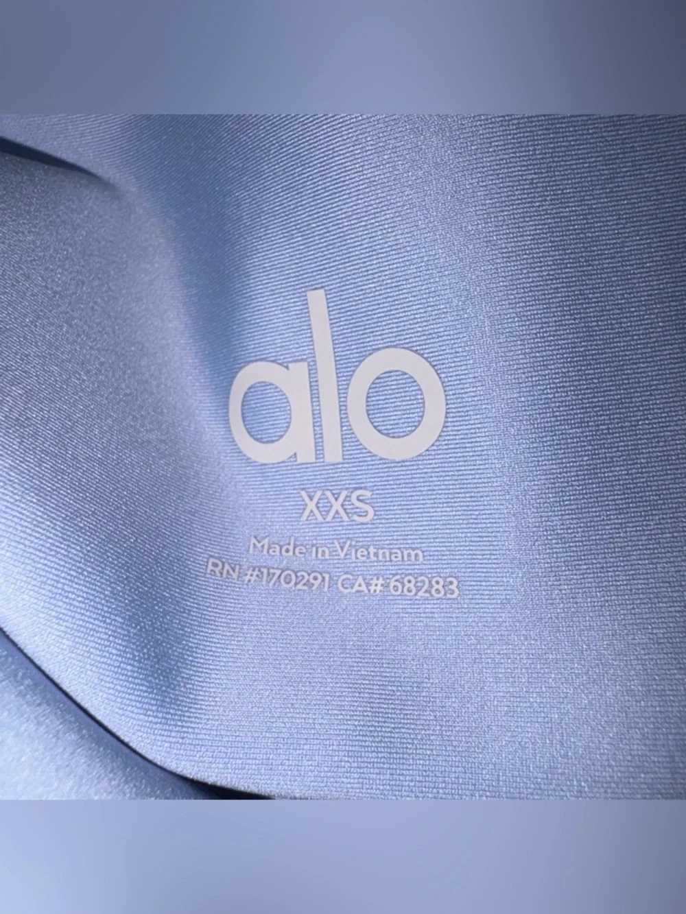 ALO Yoga 5" Airlift Energy Short seashell blue size XXS - Picture 10 of 13